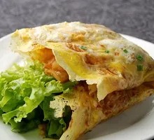 Family Feast Scrambled Egg Pancake