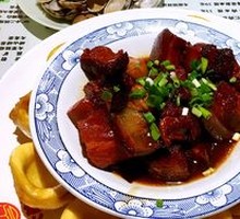 Braised Pork Belly in Large Bowl
