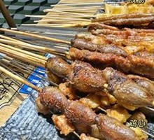 Grilled Chicken Gizzards