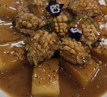 Potato Black Truffle Braised Abalone