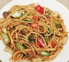 Lamb Fried Noodles
