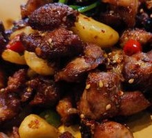 Garlic Pork Intestine