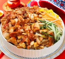 Tomato Roast Meat Rice Bowl