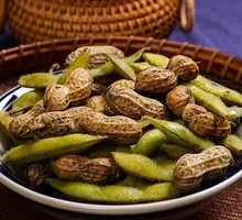 水煮毛豆花生