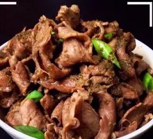 Scallion Stir-Fried Lamb