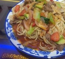 Beef Stir-Fried Noodles