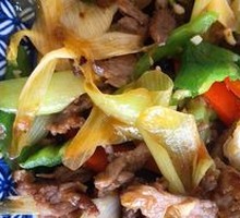 Scallion Stir-Fried Beef