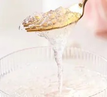 Floral Bird's Nest Dessert