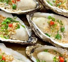 Garlic Roasted Oysters