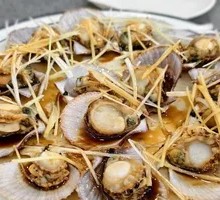 Spicy Garlic Scallops