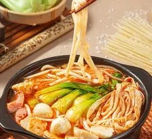Enoki Noodle Soup