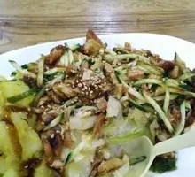 Large Potato and Grilled Meat Rice Bowl
