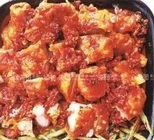 Large Curry Crispy Chicken Rice