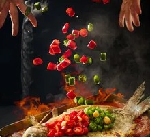 Sauce-Flavored Grilled Fish