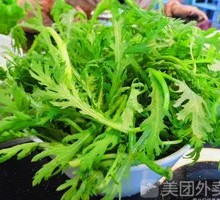 Chinese chrysanthemum greens
