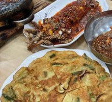 Seafood Pancake
