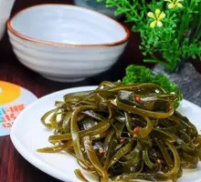 Thin seaweed strips