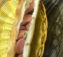 Ham-filled Flatbread