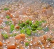 Sea Cucumber Rice Toss