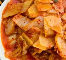 Kimchi Stir-Fried Potato