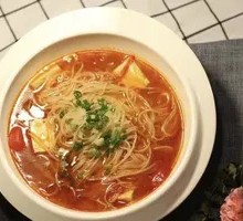 Tomato and Ham Noodles