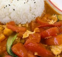 Tomato and Egg Fried Rice