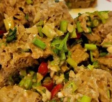 Sesame Noodles with Lotus Root