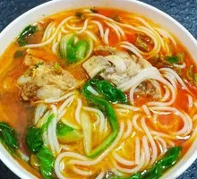 Bacon Rice Noodles