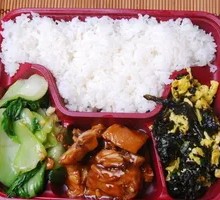 Two Meat Dishes, Three Vegetables