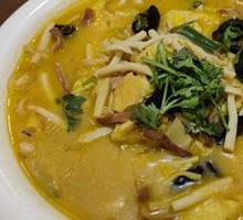 Mushroom Pig Stomach Soup