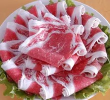 现切牛肉卷