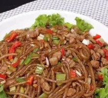 Minced Pork Rice Noodles