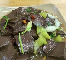 Stir-fried羊Blood
