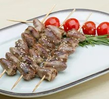 Spicy Chicken Heart Skewers