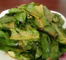 凉拌油麦菜