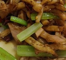 Bamboo Mushroom Stir-Fried Beef Tripe