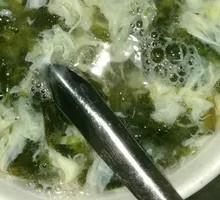 Seaweed and Egg Soup