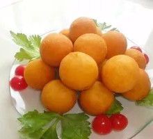 Taro Sweet Potato Balls