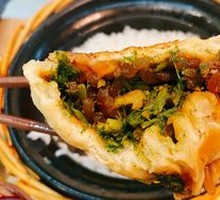 茴香肉煎包