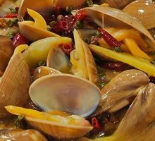 Spicy Razor Clams