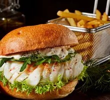 Cod Burger