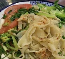 Oil-Poured Noodles