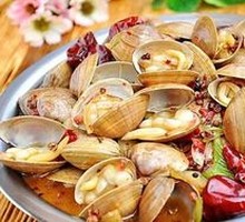 Spicy Razor Clams