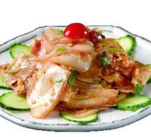 Pork head meat with cucumber
