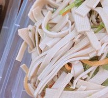 Cold Tofu Skin Salad