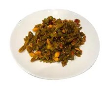 Sour Beans with a Spoon