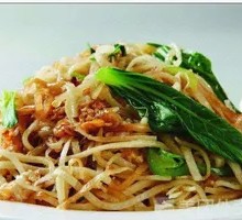 肉丝焖饼