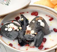 Softshell Turtle and Black Chicken Soup