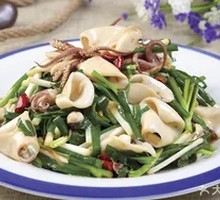 Leek-flavored Squid