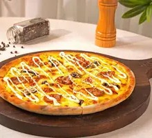Signature Egg Yolk Sausage Pizza